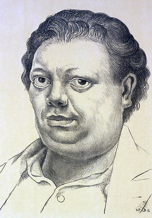 Diego Rivera Self Portrait