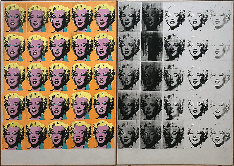 Warhol Portrait of Monroe
