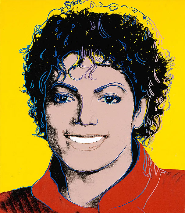 Andy Warhol Portrait Michael Jackson