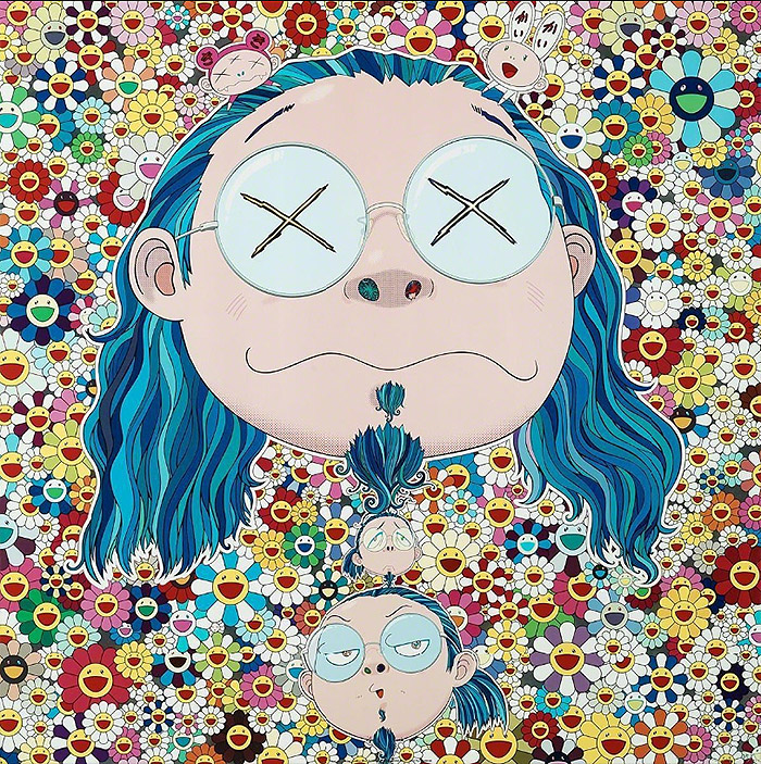 Takashi Murakami Self Portrait