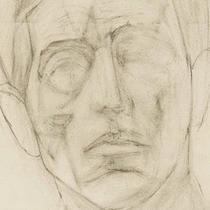 Alberto Giacometti Self Portrait