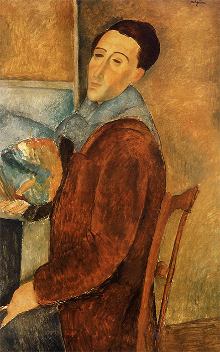 Amedeo Modigliani Self Portrait
