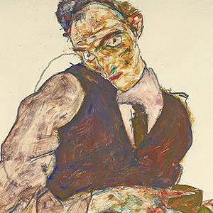 Egon Schiele Self Portrait