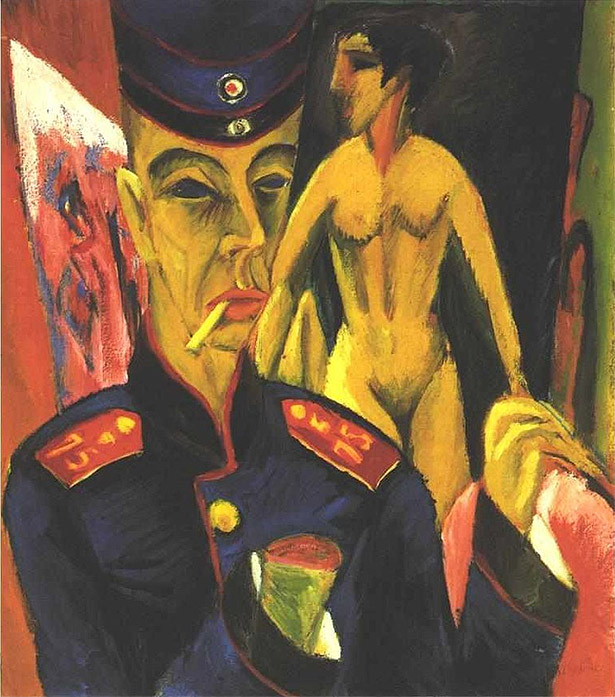 Ernst Ludwig Kirchner Self Portrait