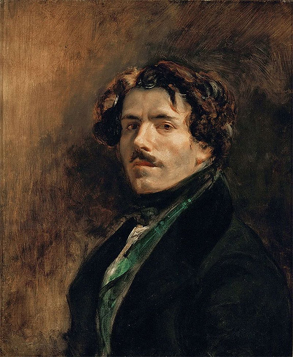 Eugene Delacroix Self Portrait