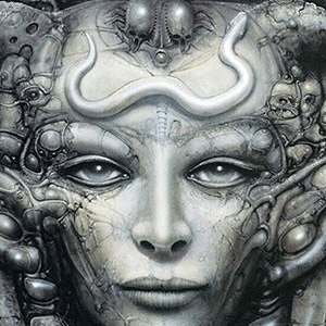 HR Giger Portrait