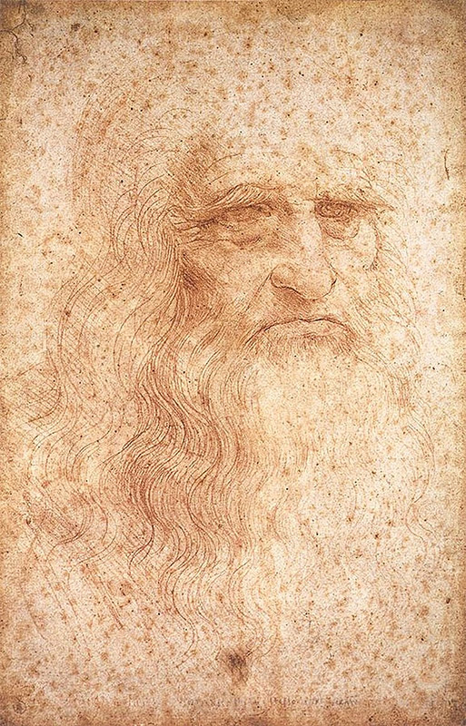 Leonardo da Vinci Self Portrait