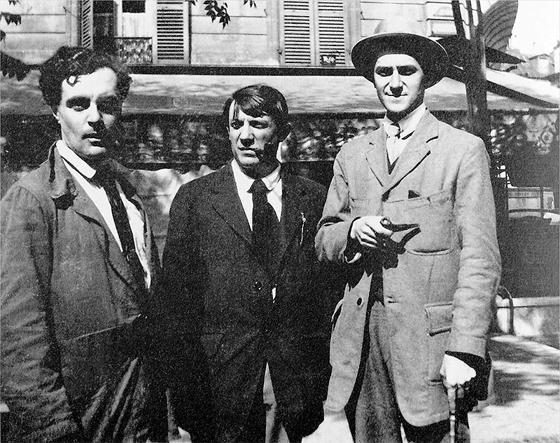 Modigliani and Picasso Photo