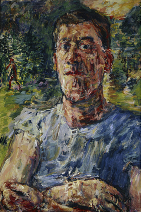 Oskar Kokoschka Self Portrait