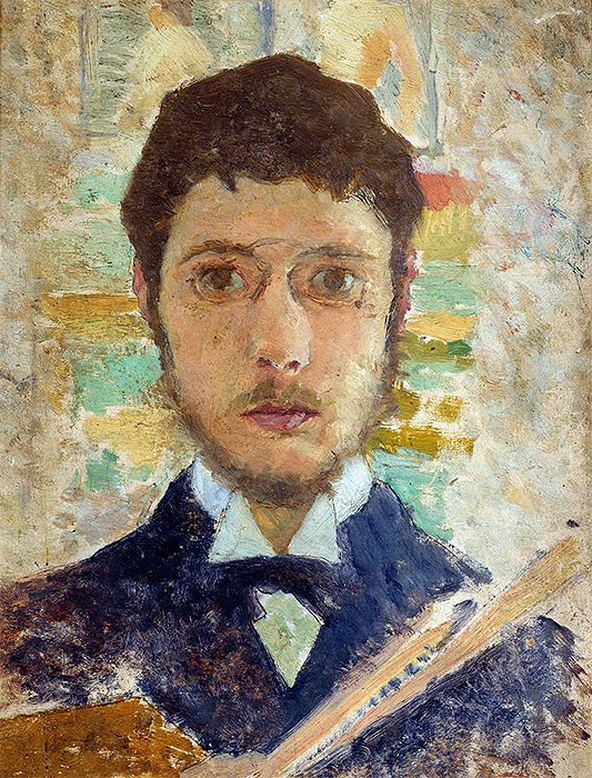 Pierre Bonnard Self Portrait Painting