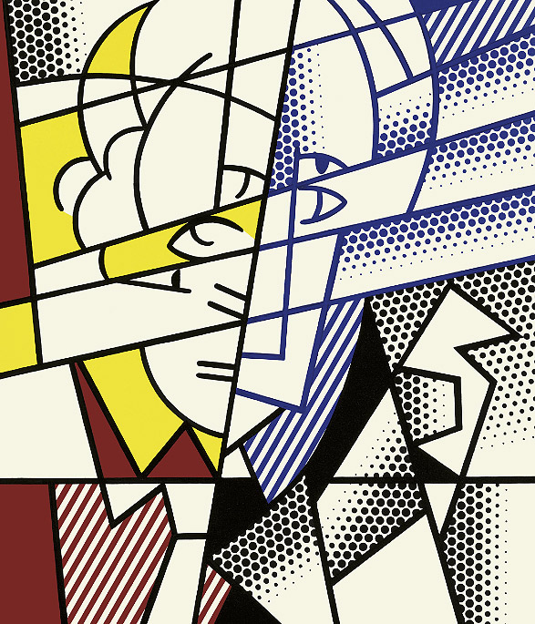 Roy Lichtenstein Self Portrait