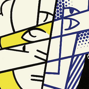 Roy Lichtenstein Self Portrait