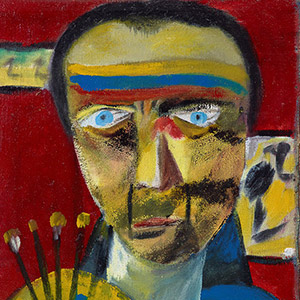 Sidney Nolan Self Portrait