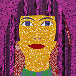 Yayoi Kusama Self Portrait