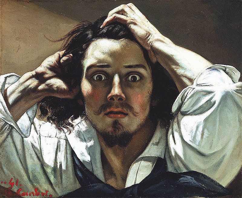 Gustave Courbet Self Portrait
