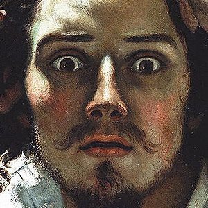 Gustave Courbet Self Portrait