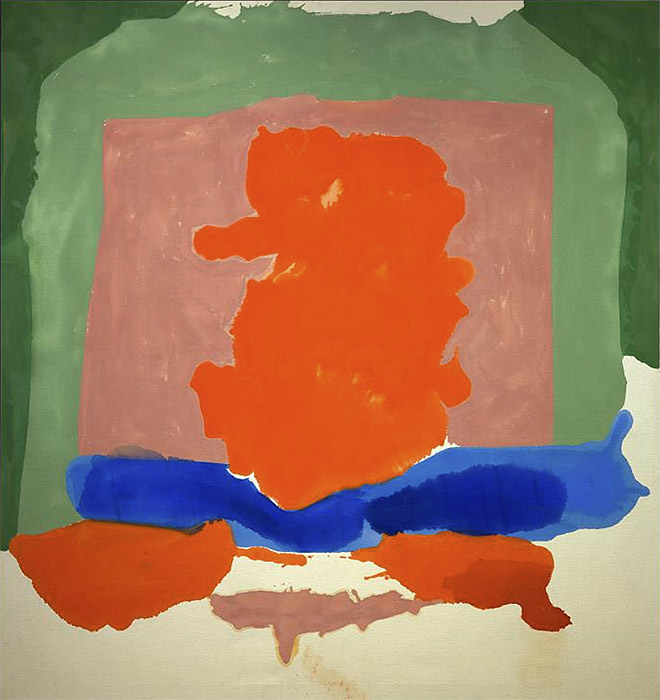 Helen Frankenthaler Painting