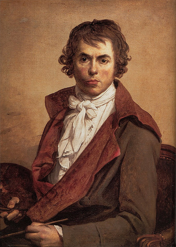 Jacques-Louis David Self Portrait