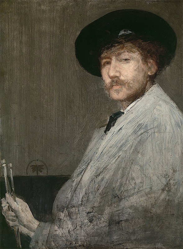 James Abbott McNeill Whistler Self Portrait