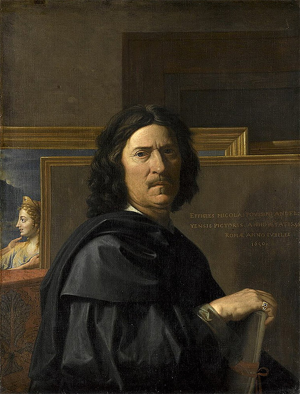 Nicolas Poussin Self Portrait
