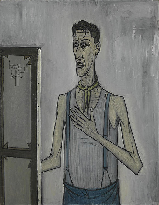 Bernard Buffet Self Portrait