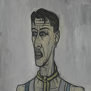 Bernard Buffet Self Portrait