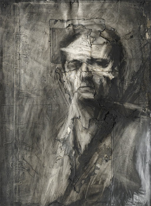Frank Auerbach Self Portrait