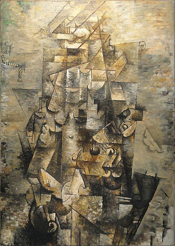 Georges Braque Portrait Painting