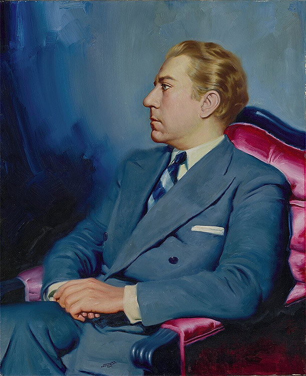 J Paul Getty Portrait