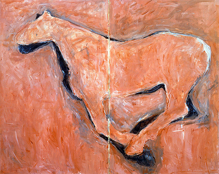 Susan Rothenberg Horse Painting