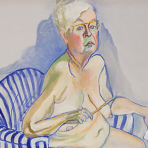 Alice Neel Self Portrait Painting