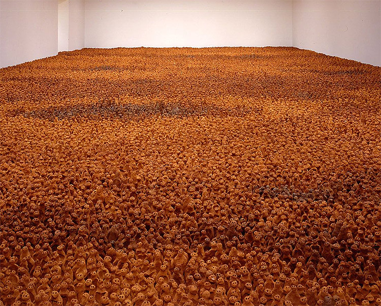 Antony Gormley Field Installation