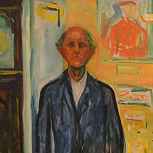 Edvard Munch Self Portrait