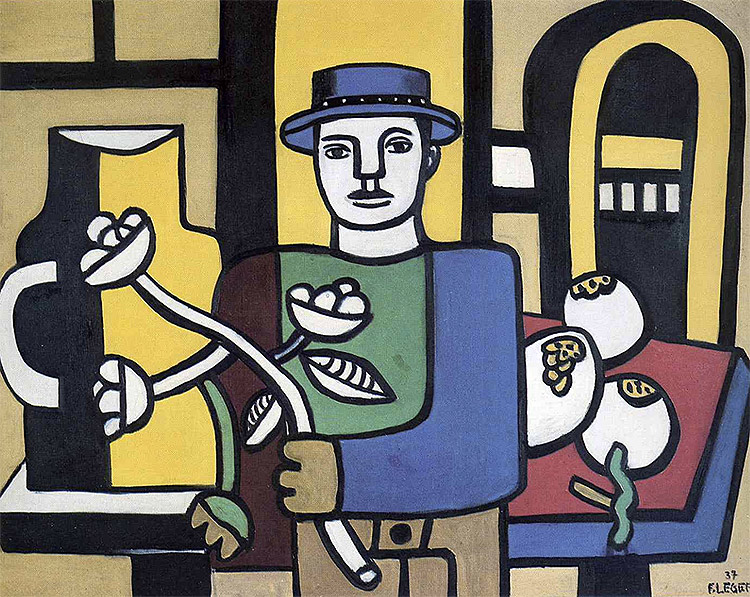 Fernand Leger Portrait Painting