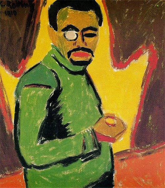 Karl Schmidt Rottluff Self Portrait