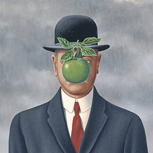 Rene Magritte Self Portrait