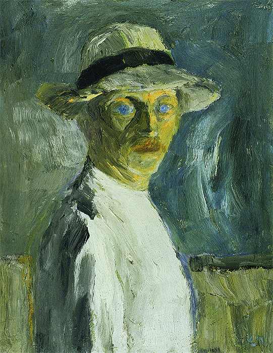Emil Nolde Self Portrait Painting